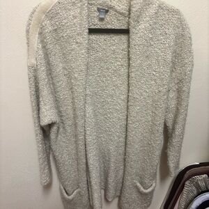 Aerie Soft Cream Cardigan